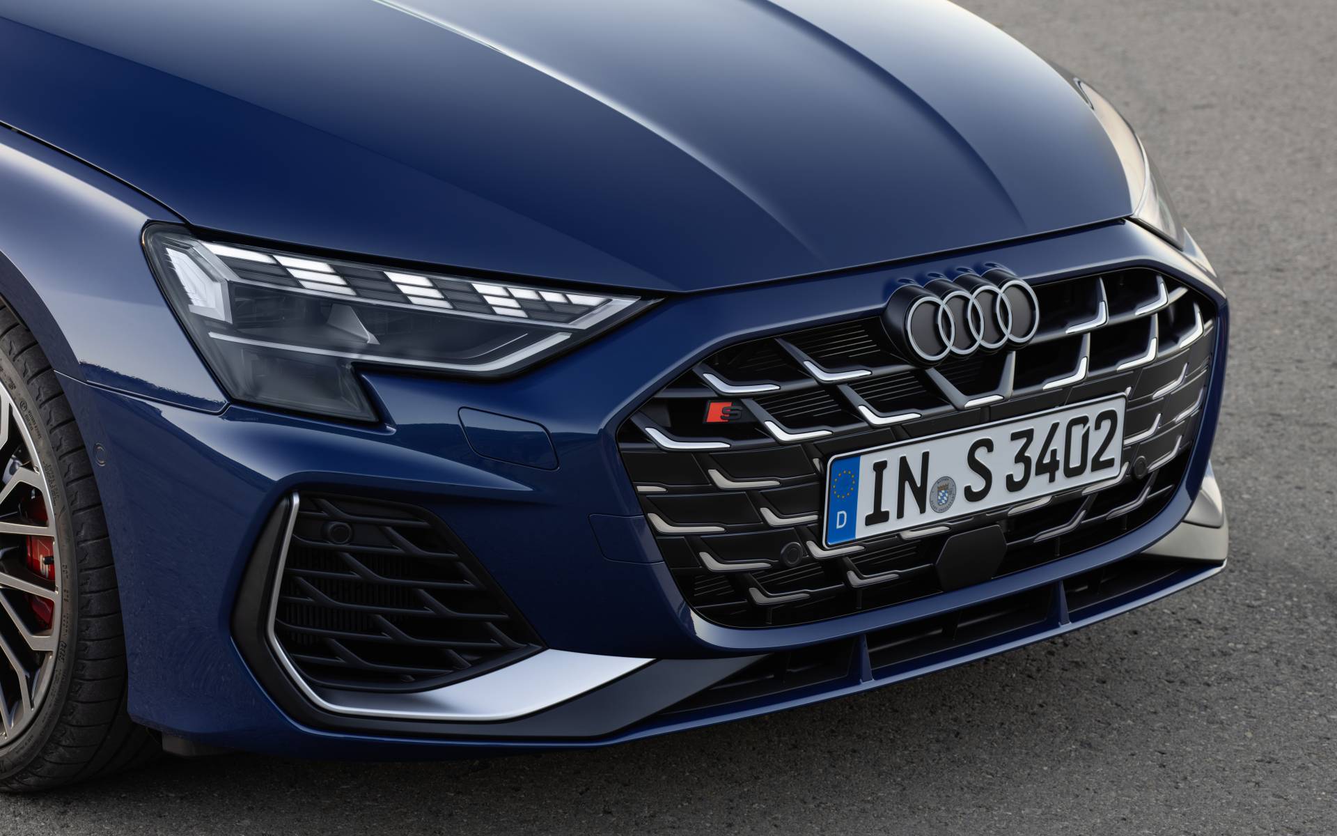 2027 Audi A3 exterior and updated lighting signature for the refreshed lineup
