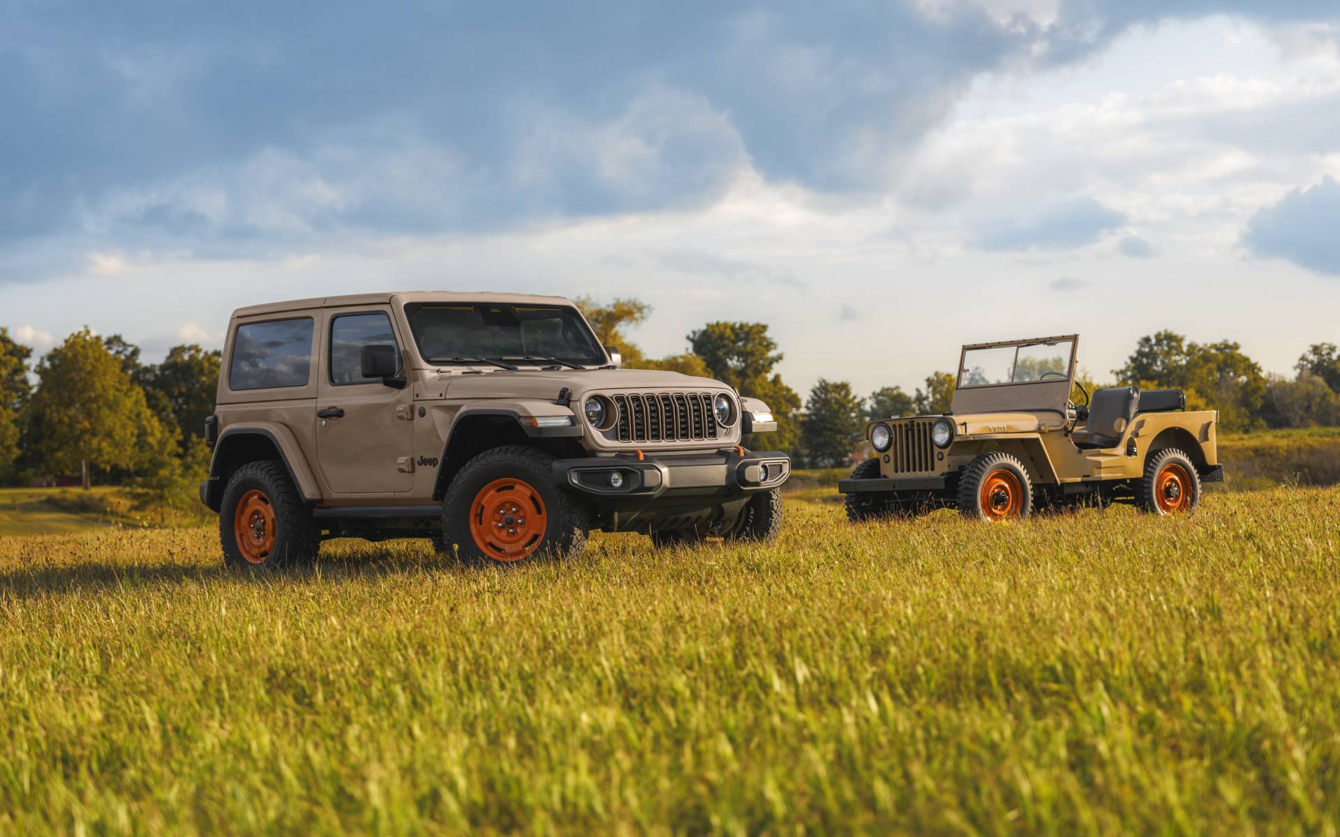 New, Special-Edition Jeep Wrangler Celebrates Original Willys CJ-2A
