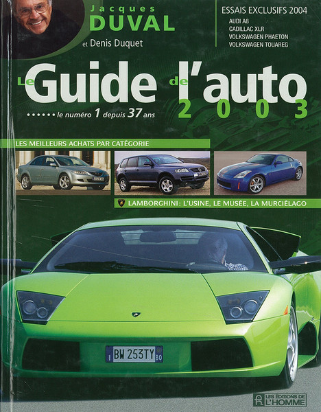 Le Guide de l'auto 2003