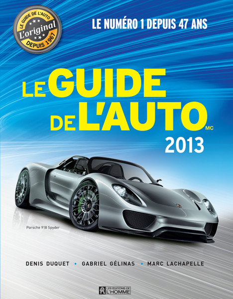 Le Guide de l'auto 2013