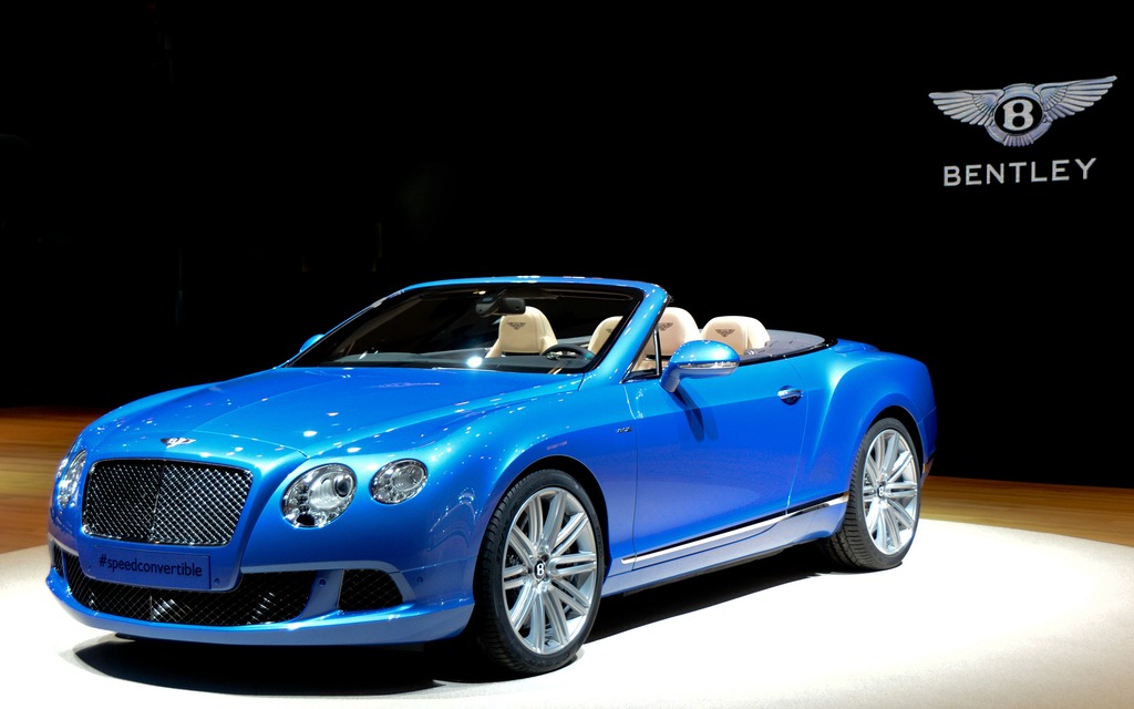 2014 Bentley Continental GT Speed Convertible Unveiled In Detroit - 1/9 2014 Bentley Continental GT Speed Convertible Unveiled In Detroit - 1/9
