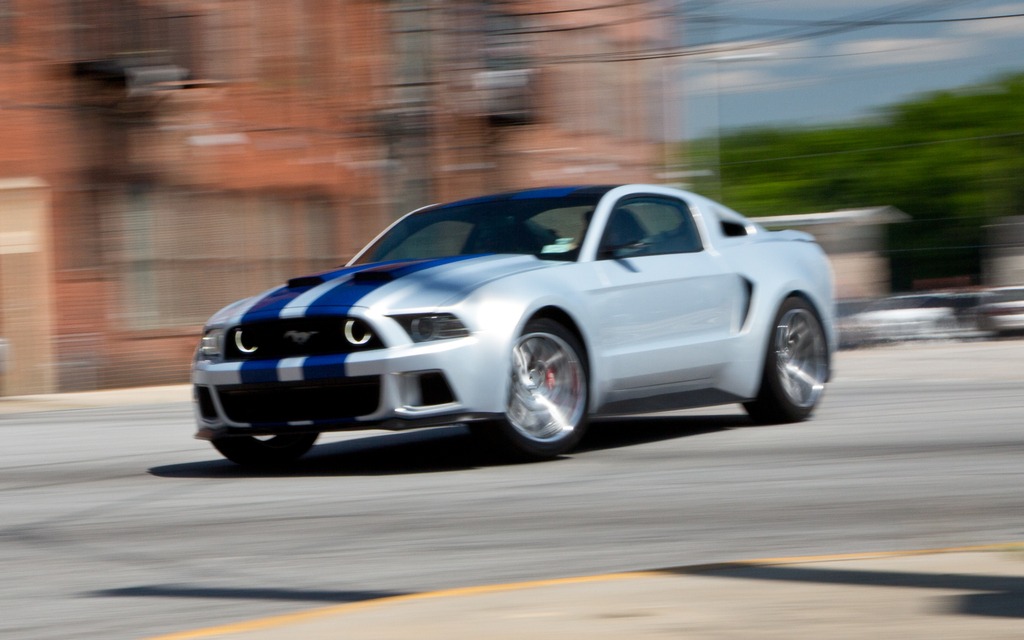 ford mustang: 3 000 apparitions dans le film « need for speed
