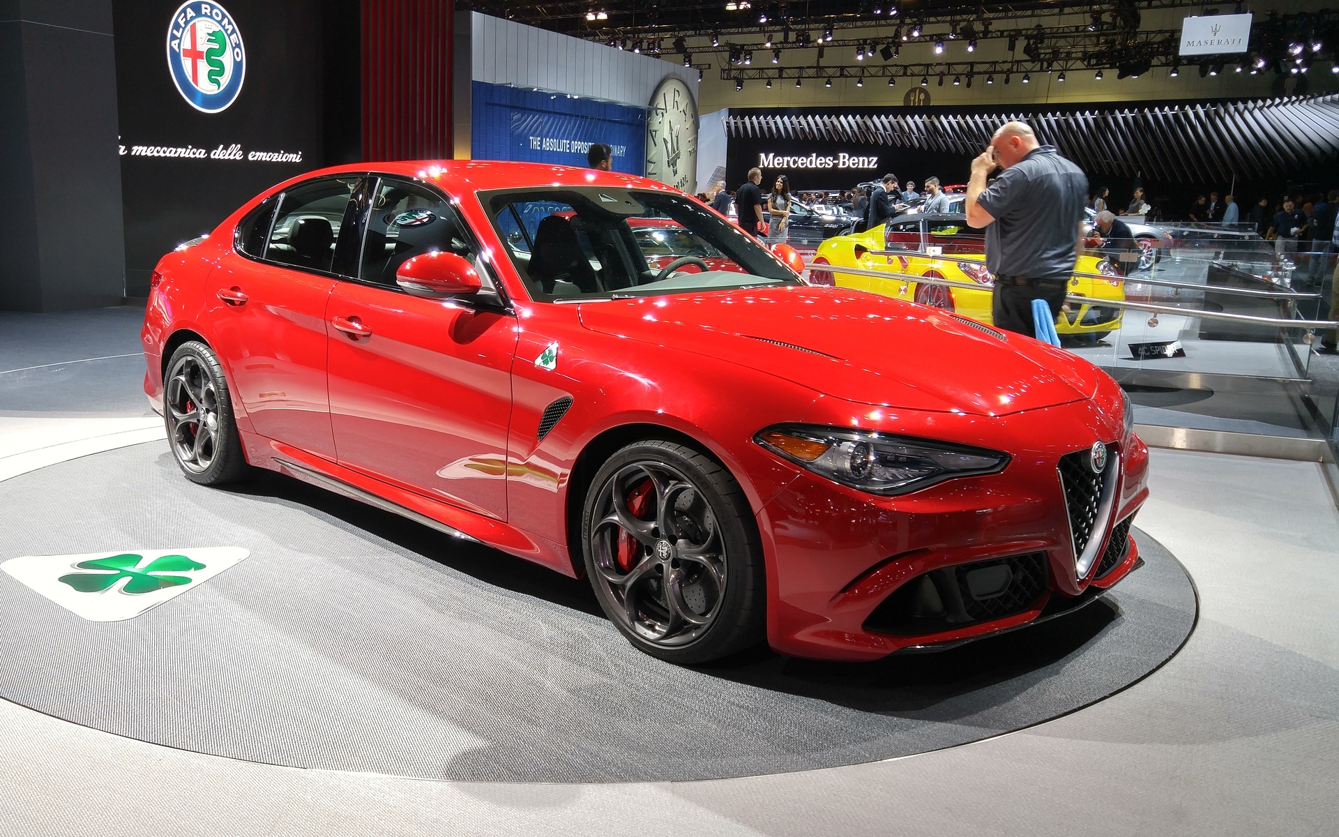 Alfa Romeo In America 2017 alfa romeo giulia quadrifoglio arrives in Alfa Romeo In America 2017 alfa romeo giulia quadrifoglio arrives in