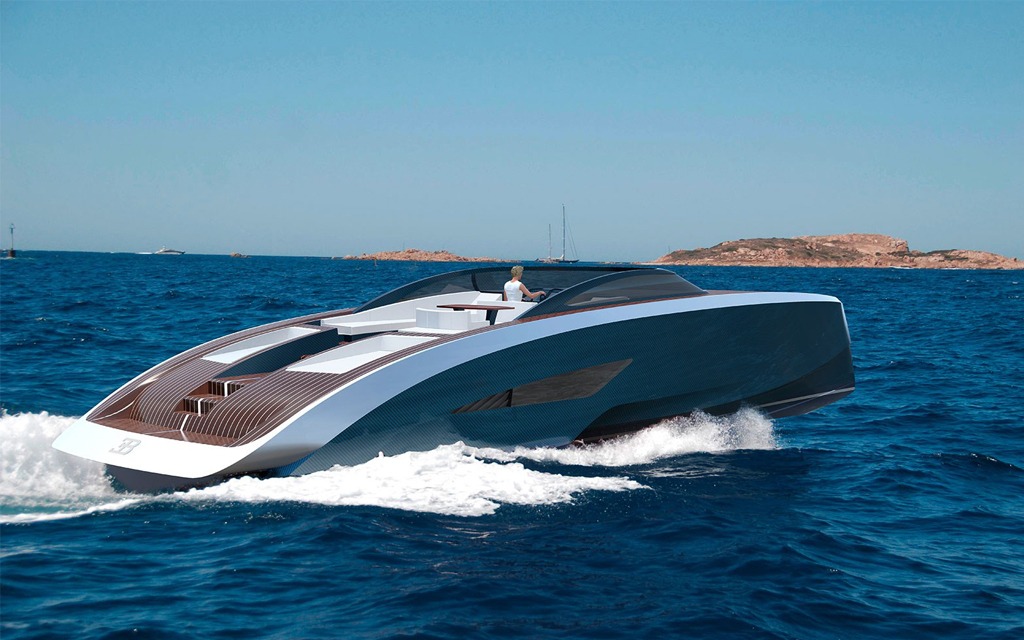 Bugatti's Domination On Land And Sea: Chiron And Niniette ...