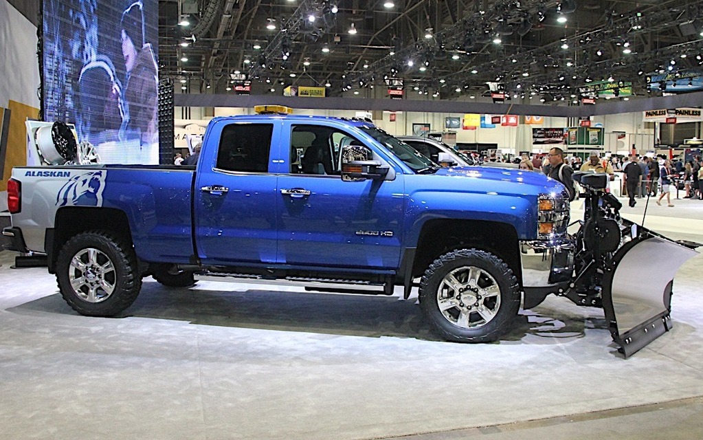 Chevrolet Silverado 2500HD Alaskan Edition concept, idéal pour la neige