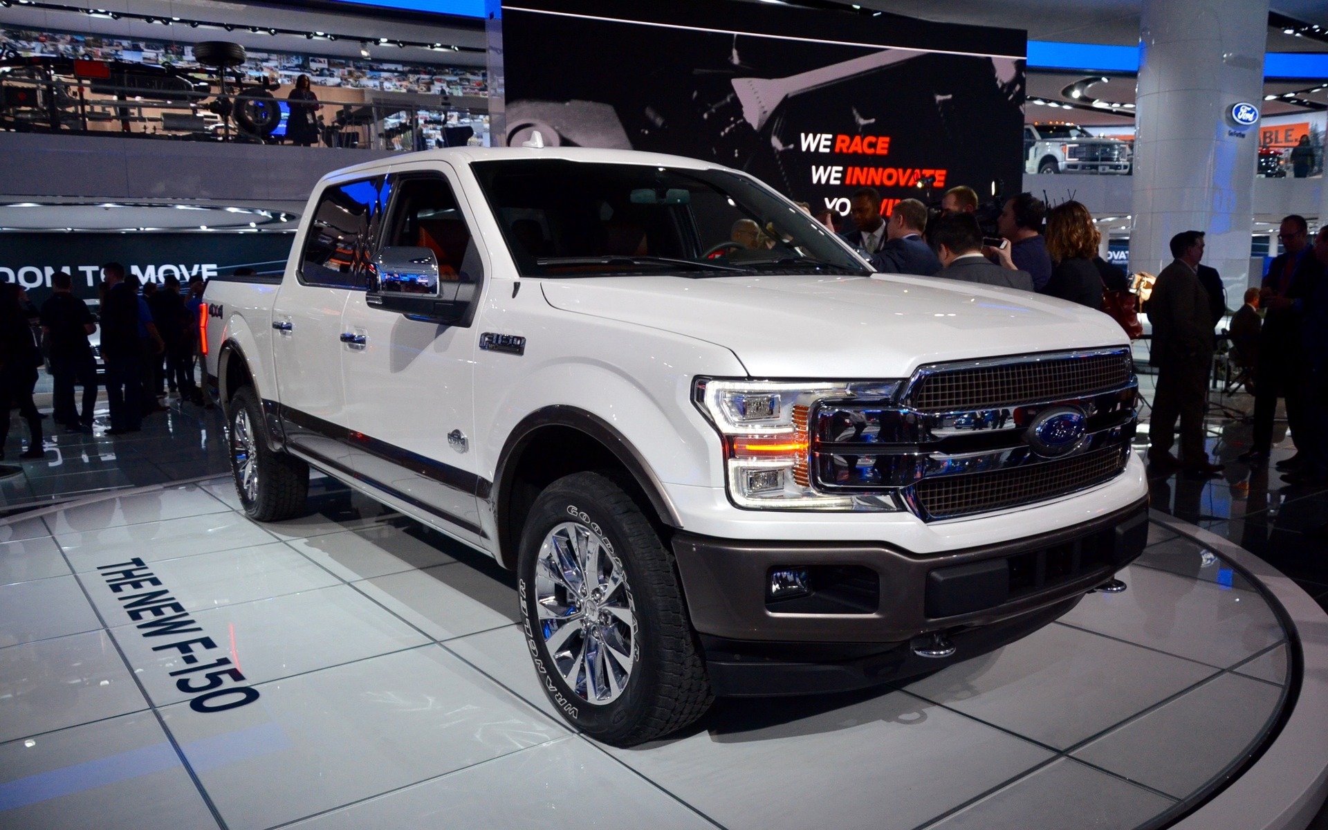 Ford F-150 2018 : nouveau style, nouveau moteur diesel ...