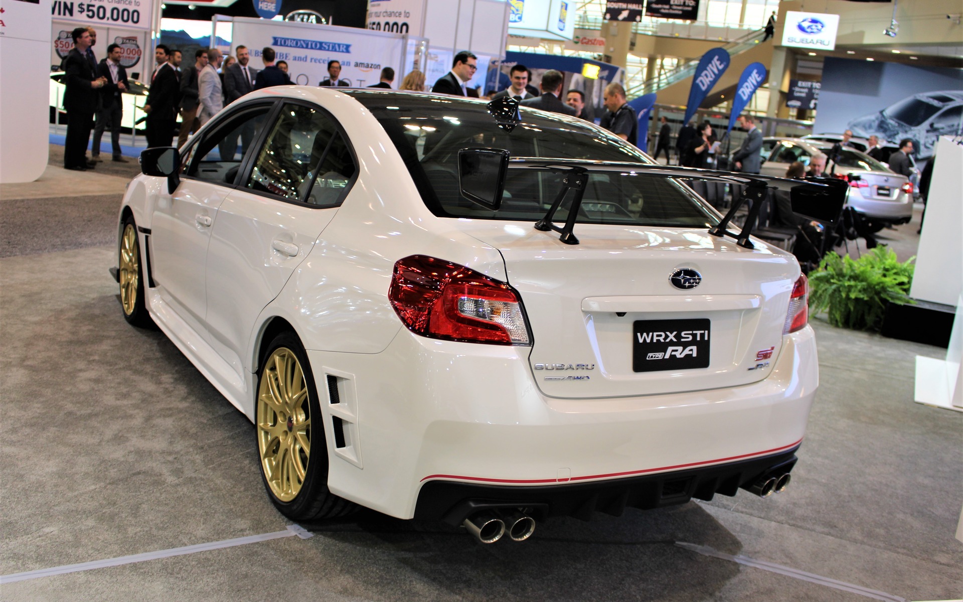 Subaru WRX STI Type RA 2018 : désolé, elles sont toutes ...