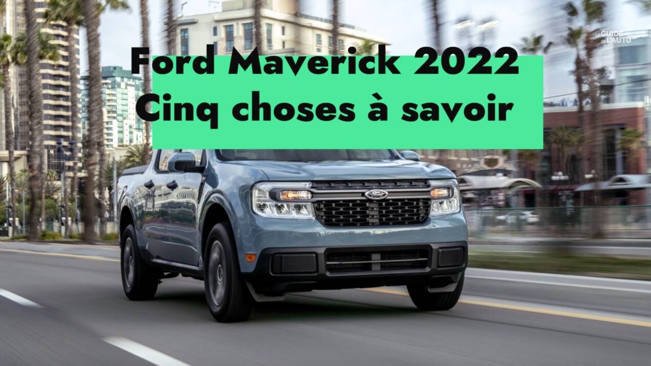 Ford Maverick 2022 : premières images - Guide Auto TV
